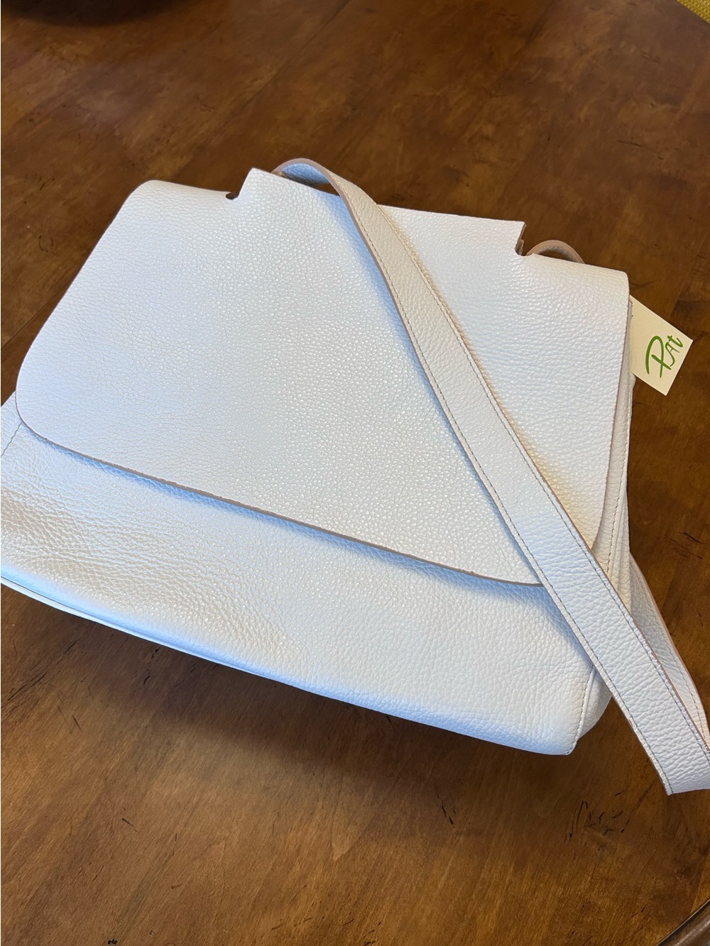 Vera Pelle “Pat” Leather Shoulder Bag - NWT
